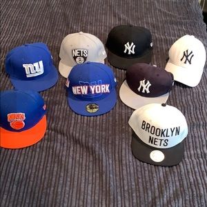 Pack of sports hats